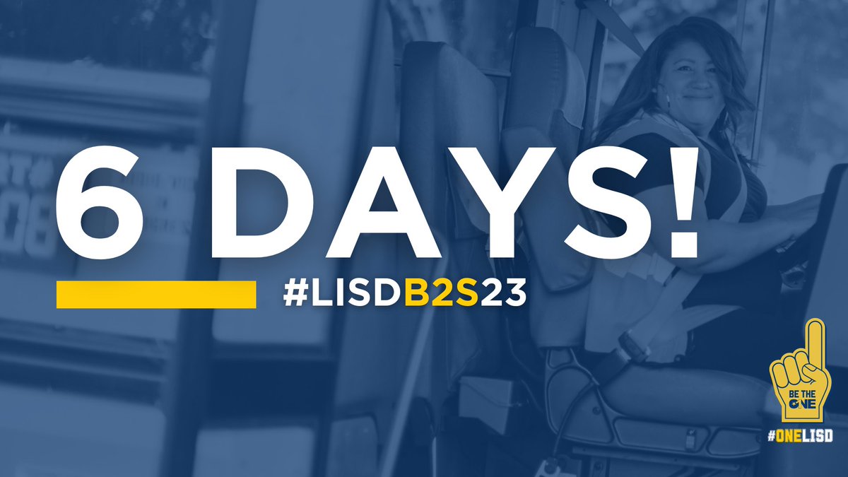 LewisvilleISD's tweet image. Just six stops until the first day of school! For bus pick-up/drop-off times and more transportation resources, visit lisd.net/transportation. Also be sure to download the official LISD app for real-time location updates! Learn more at lisd.net/app #OneLISD #LISDb2s23