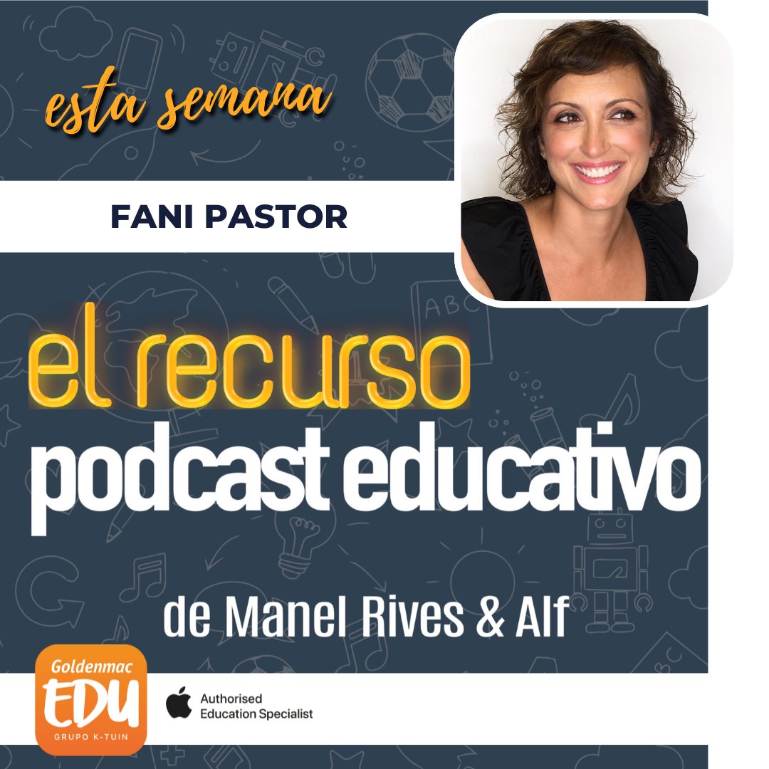Vuelve <a href="/fani_pastor_a/">Estefania Pastor Añó</a>  para charlar con @manelrives @alfdefaqmac de <a href="/faqmac/">faq-mac</a> gracias a @goldenmacEDU sobre <a href="/EscuelaDeMstrxs/">Escuela De Maestr@s</a> y lo que han conseguido todos estos años
#educación #innocacióneducativa
Escúchalo en buff.ly/3AiXE6K o en tu plataforma de podcasts favorita
