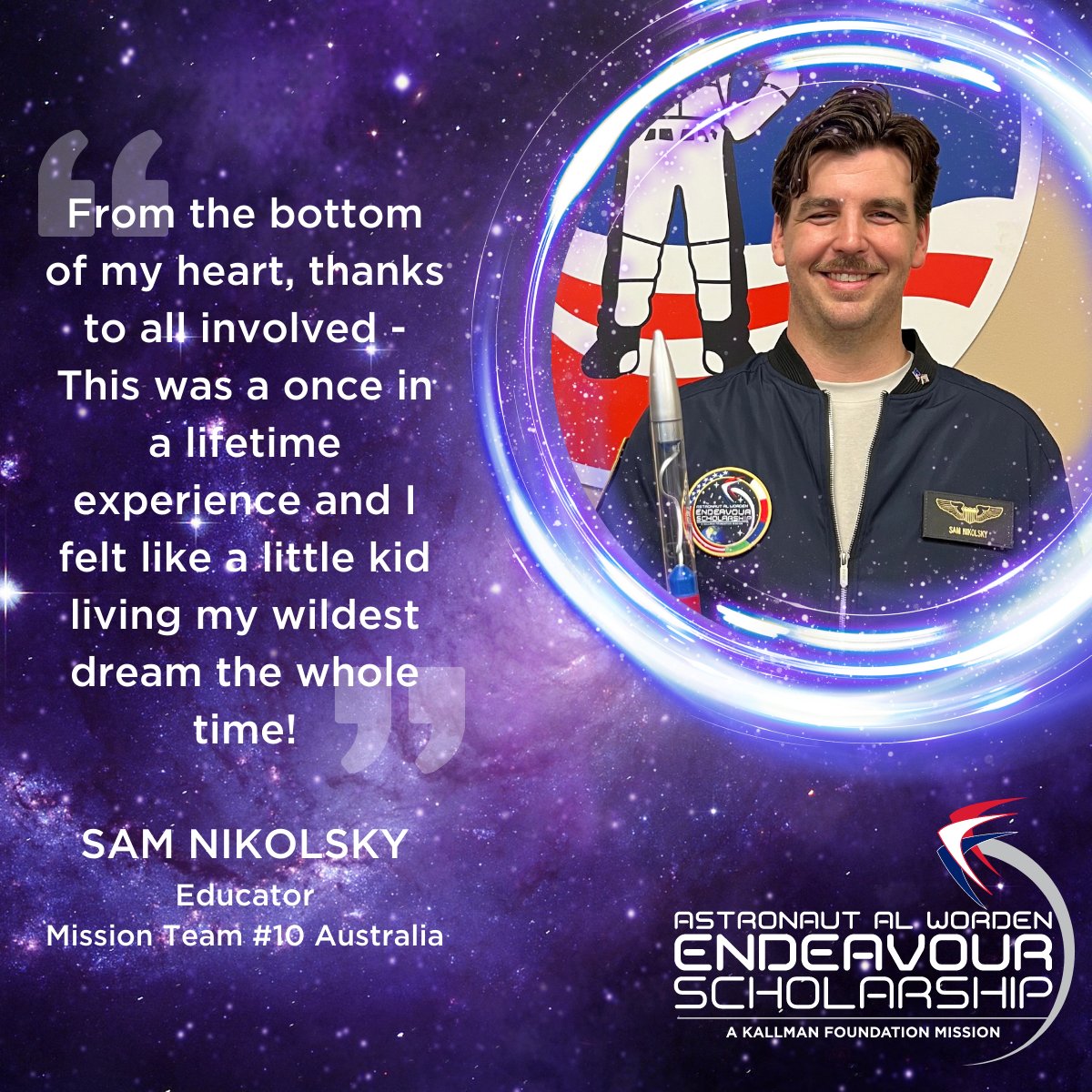 Endeavour Scholarship tweet media