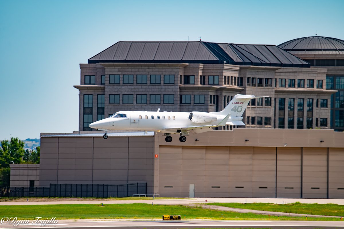 ryantujillo's tweet photo. Wishing you a peaceful and smooth transition into Thursday, much like the graceful glide of this Lear40. May your day be filled with positivity and productivity.

#avgeek #learjet #learjet40 #centennialairport #aviationphotography #nikonphotography #planespotting https://t.co/3HRyEWHnZ9