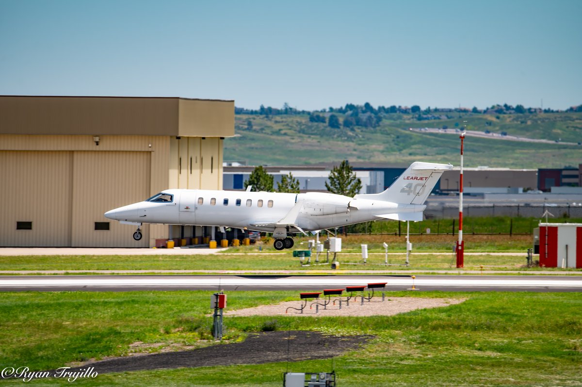 ryantujillo's tweet photo. Wishing you a peaceful and smooth transition into Thursday, much like the graceful glide of this Lear40. May your day be filled with positivity and productivity.

#avgeek #learjet #learjet40 #centennialairport #aviationphotography #nikonphotography #planespotting https://t.co/3HRyEWHnZ9