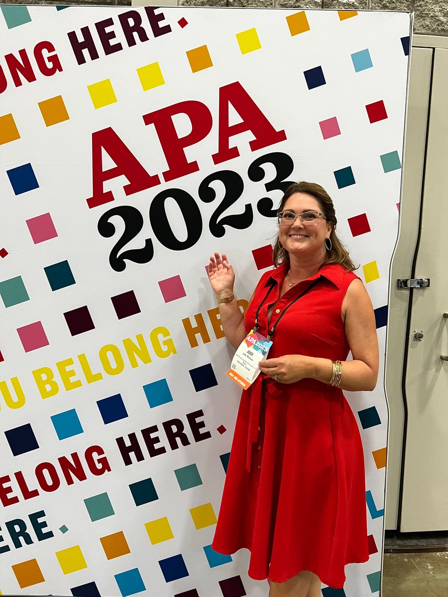 JudiLMalone's tweet image. Psychology’s role — and responsibility — to society. Promoting social justice and public health, and help people understand their position (and own their power) in society and support their development to be active community members.
#ValuePsych
#APA2022