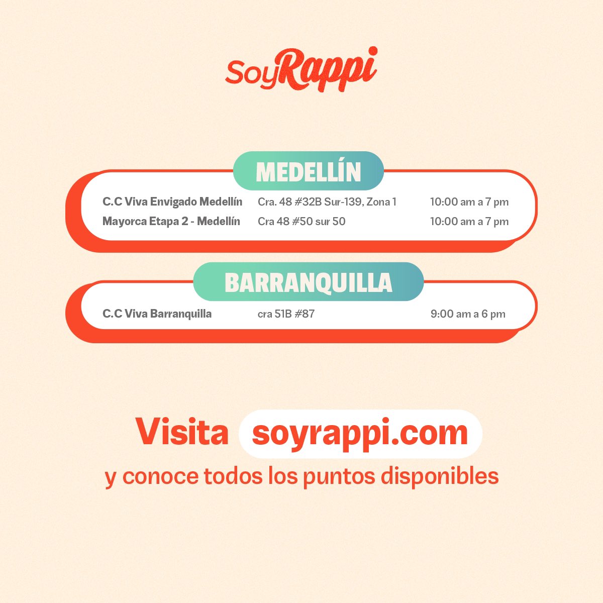 Los repartidores cuentan con espacios exclusivos o zonas de descanso, donde puede descansar, hidratarse y mucho más 🧡