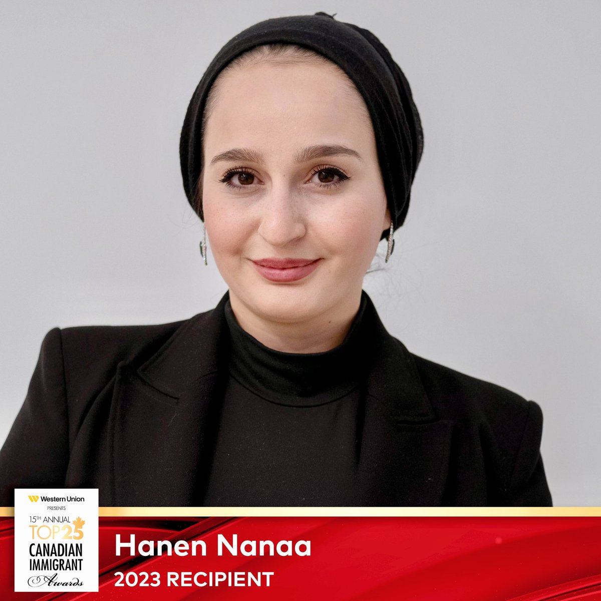 BAMCollectivee's tweet image. Congratulations to our founder @HanenNanaa4 for receiving two prestigious awards today: the Top 25 Canadian Immigrants award and the Youth Winner award for 2023!

We are incredibly proud of your accomplishments and the positive impact you continue to make in the community. 🎉🏆