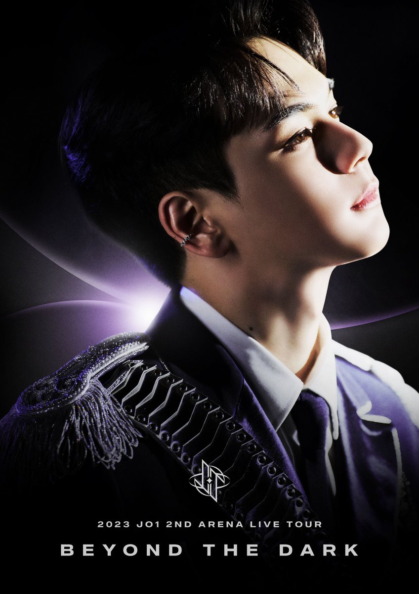 2023 JO1 2ND ARENA LIVE TOUR 'BEYOND THE DARK' ー SOLO POSTER