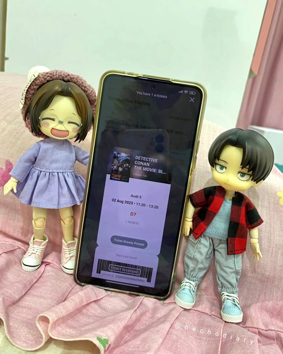 hechodiary's tweet photo. Watching #DetectiveConan #blackironsubmarine movie yesterday with #Levihan 💚💜 We really love the #ConanAi 's scenes!! 😭😍❤ https://t.co/HEiMsbOMKD