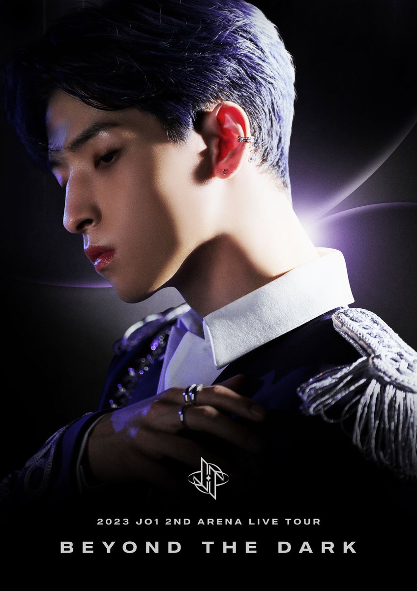 2023 JO1 2ND ARENA LIVE TOUR 'BEYOND THE DARK' ー SOLO POSTER