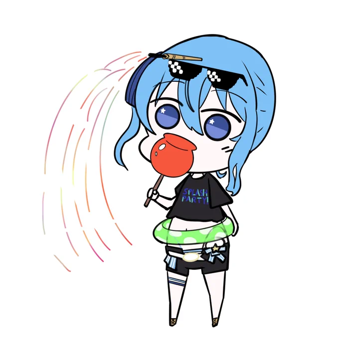 初っ端から情報量多くてかわいかった。 #ほしまちぎゃらりー #不知火建設