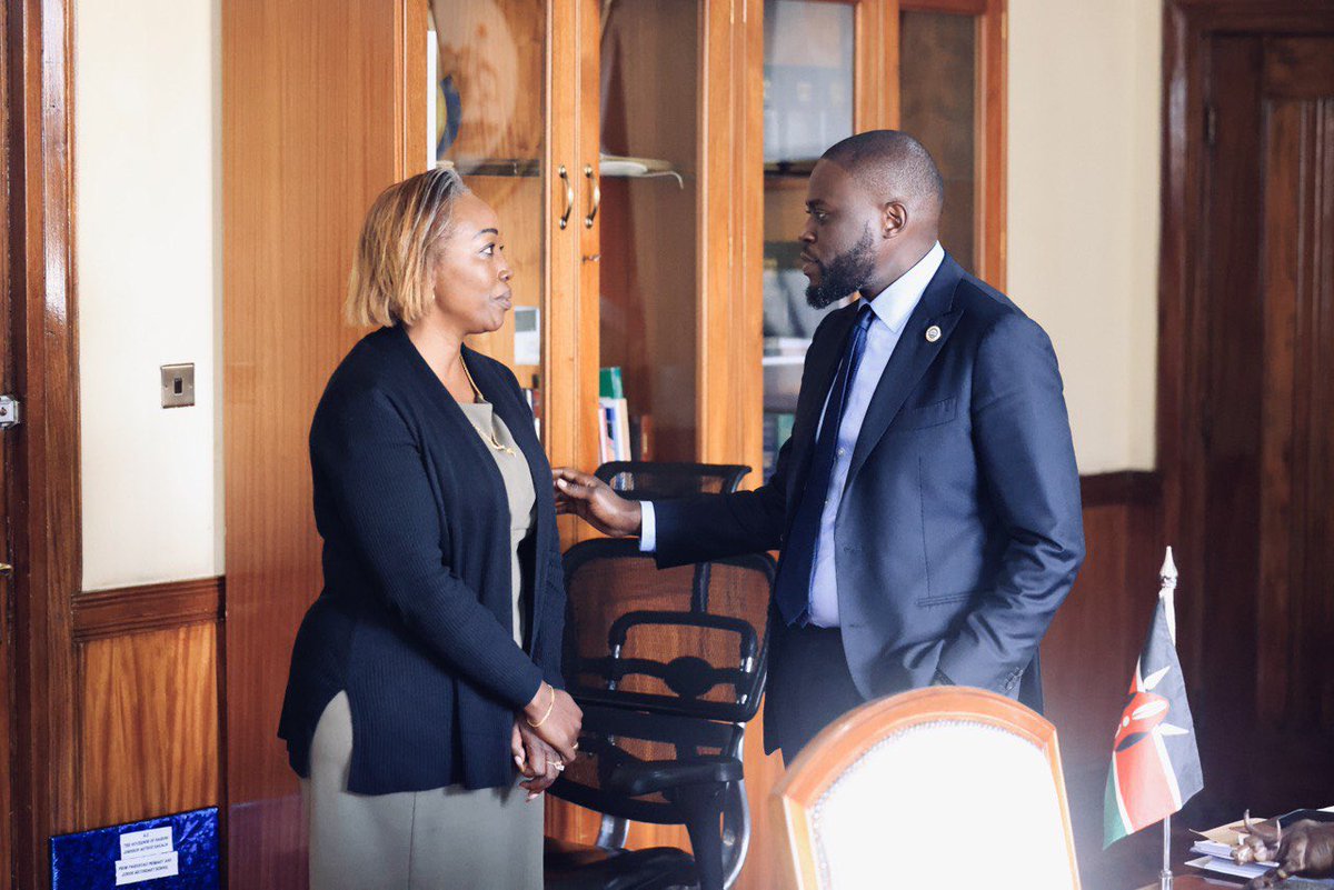 SakajaJohnson's tweet photo. Great meeting Bill & Melinda Gates Foundation Senior Programs Officer, Global Policy and Advocacy for Water, Sanitation and Hygiene Eric Momanyi together with @aphrc and Nairobi Rivers Commissioner Eva Muhia on Water and Sanitation interventions for the people of Nairobi. Grateful for the partnership and support.