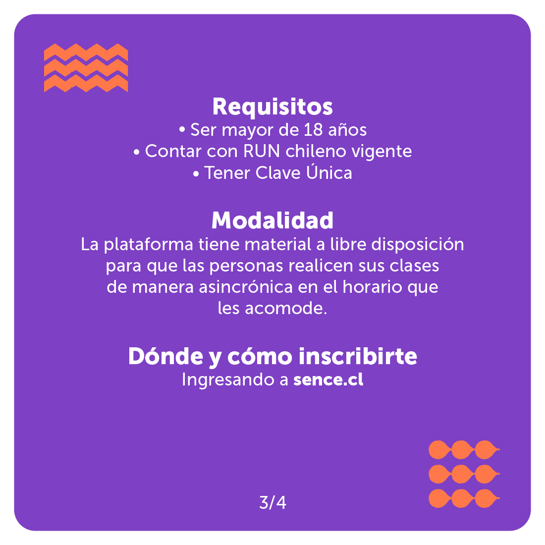 SenceChile's tweet photo. Todo lo que debes saber sobre la nueva plataforma #Gradúate🎓 del Sence te lo dejamos en este post 😉. 
 Comienza ahora en https://t.co/jjc1LkydeE y prepárate para nivelar tus estudios en octubre🤩 https://t.co/voeVk2pNAJ