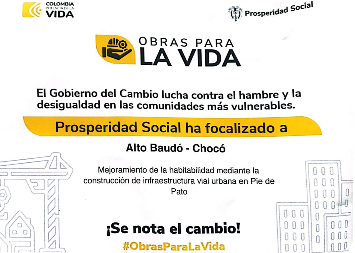 Alcaldía Municipal de Alto Baudó tweet media
