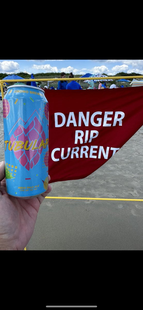 It’s true!!  Proceed with caution in Maine #oronobrewing #tubular #ripcurrent