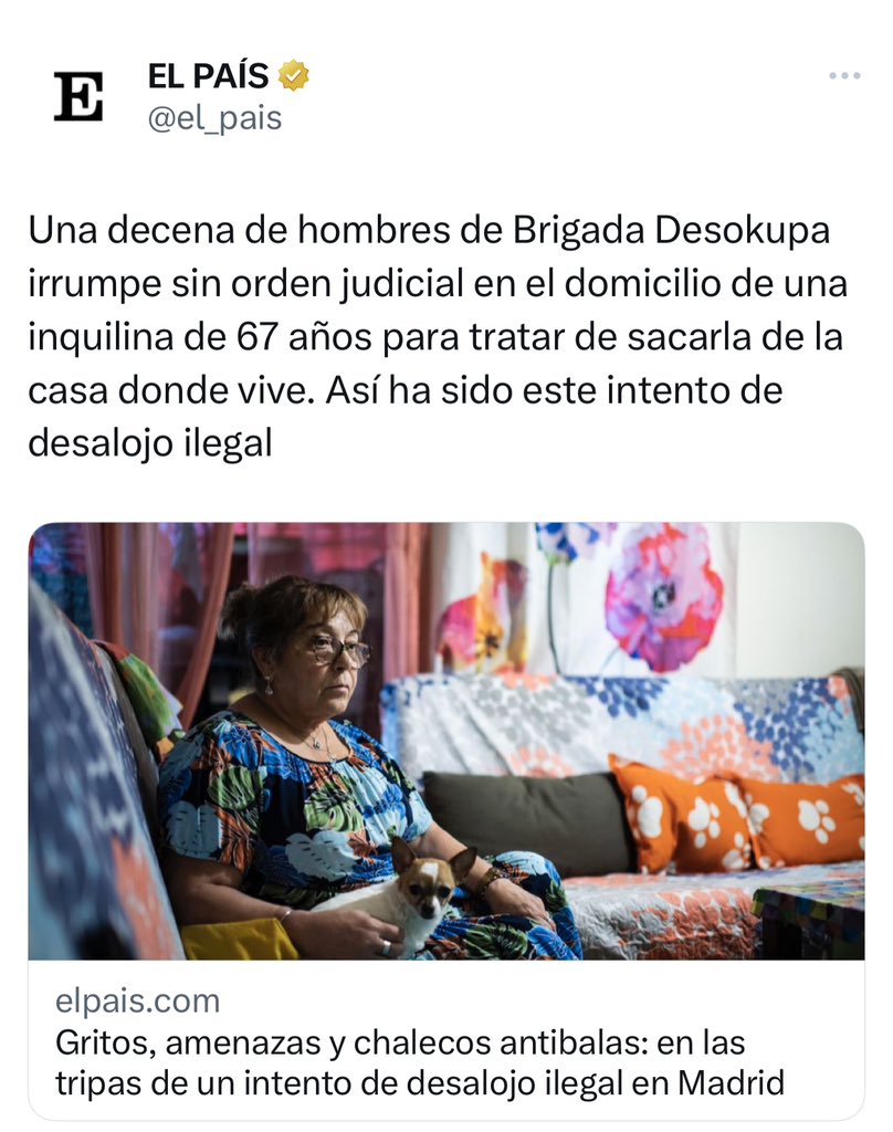 daniesdsk's tweet photo. 🚨Esto es una maravilla!!!

Las ratas de @el_pais conchabadas con EMPRESAS FAKE para intentar atacar a Desokupa.

DESOKUPA SOLO HAY UNA 💪🇪🇸

RT y que se entere toda España de cómo funcionan los panfletos comunistas de desinformación. 

Deberían estar en la cárcel https://t.co/XeT8PAUuiw