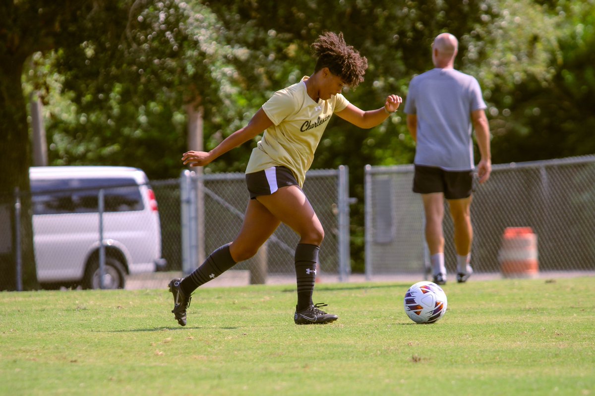 CofCWSOC's tweet photo. Back on our pitch.

#TheCollege🌴⚽️ https://t.co/inTTFK7ljb