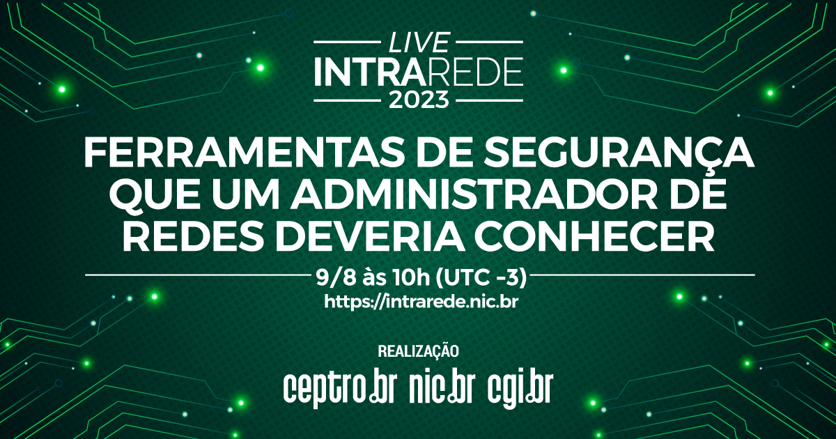 ComuNICbr's tweet photo. Segurança nunca é demais, principalmente para sua rede de Internet! Especialistas da área estarão na próxima Live #IntraRede mostrando as melhores ferramentas de segurança para manter sua rede sempre segura!
Não dê bobeira, inscreva-se:
https://t.co/2hNQ45HmRg https://t.co/1sb9NByVxm