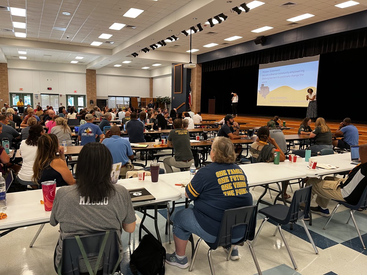 Brian McDonough (@profe_mcdonough) on Twitter photo Teachers are back! Today they are learning how to implement our mission and vision! <a href="/StonyPointHS/">Stony Point H S</a> Teachers are back! Today they are learning how to implement our mission and vision! <a href="/StonyPointHS/">Stony Point H S</a>