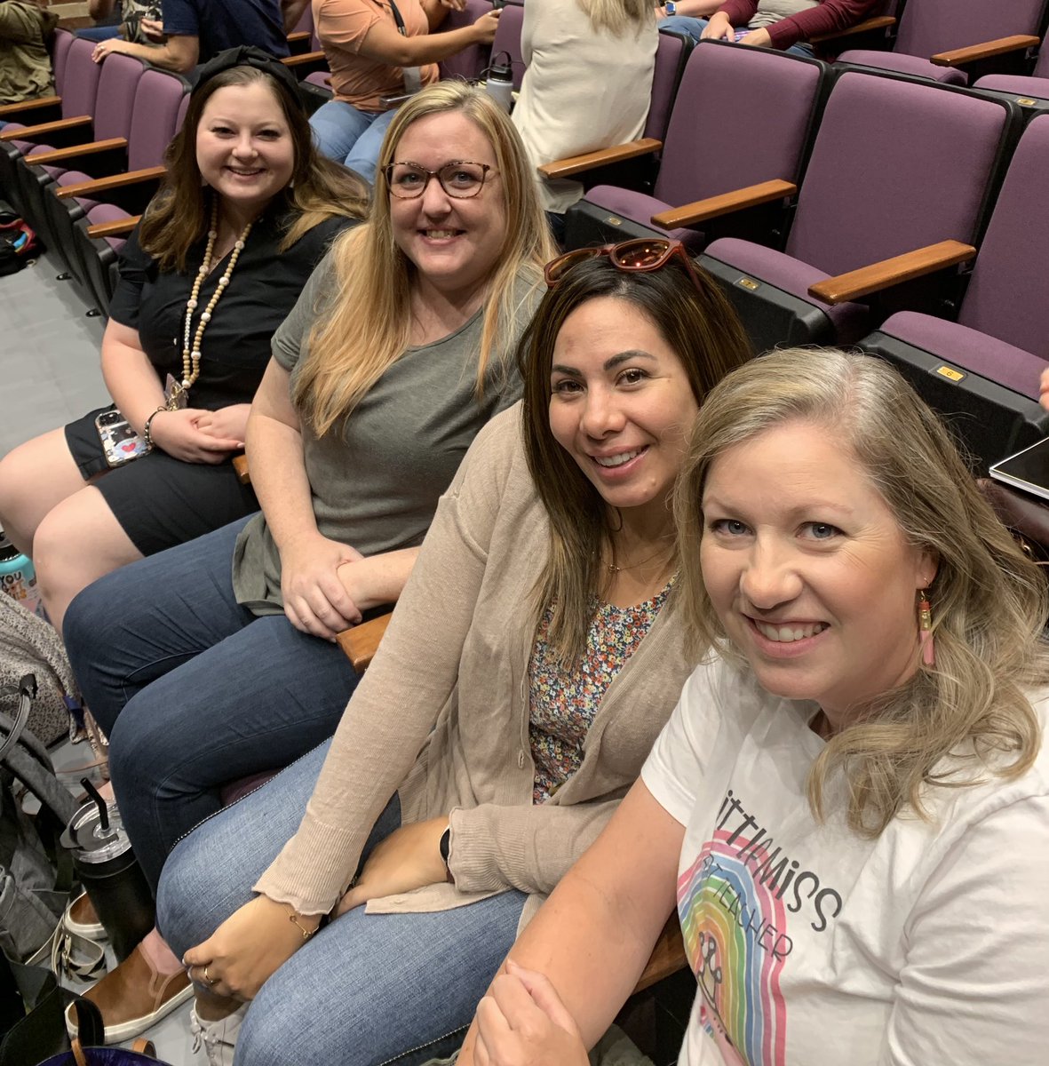 BES Fine Arts representing at the KISD Fine Arts District Training! #bengalpride