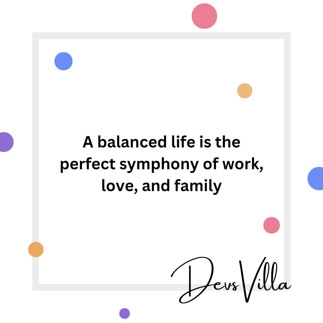 DevsVillaHQ's tweet photo. ✨  Balance is the key to a fulfilling life ✨

#devsvilla #nevergiveup #consistency #hardwork #growth #goals #success #bepositive #goodvibes #hardworkpaysoffs #alwayspositive  #devsvillaquotes #dailyquotes #positivequotes  #quotesoftheday #goodquotes https://t.co/BlBR1qvOar