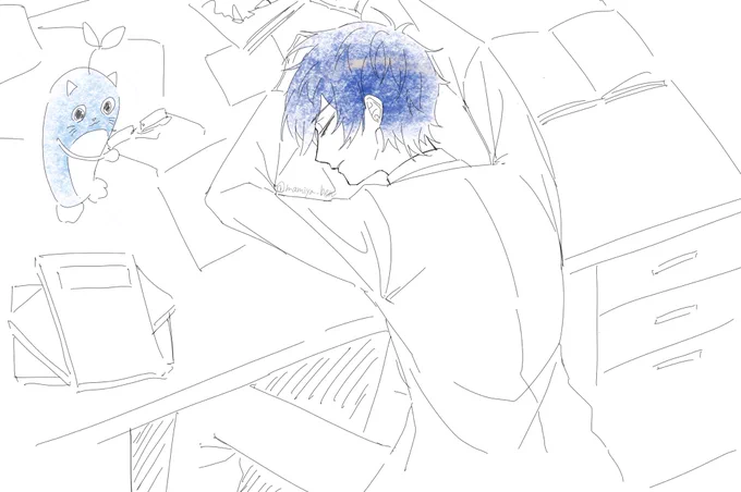 監督のお昼寝