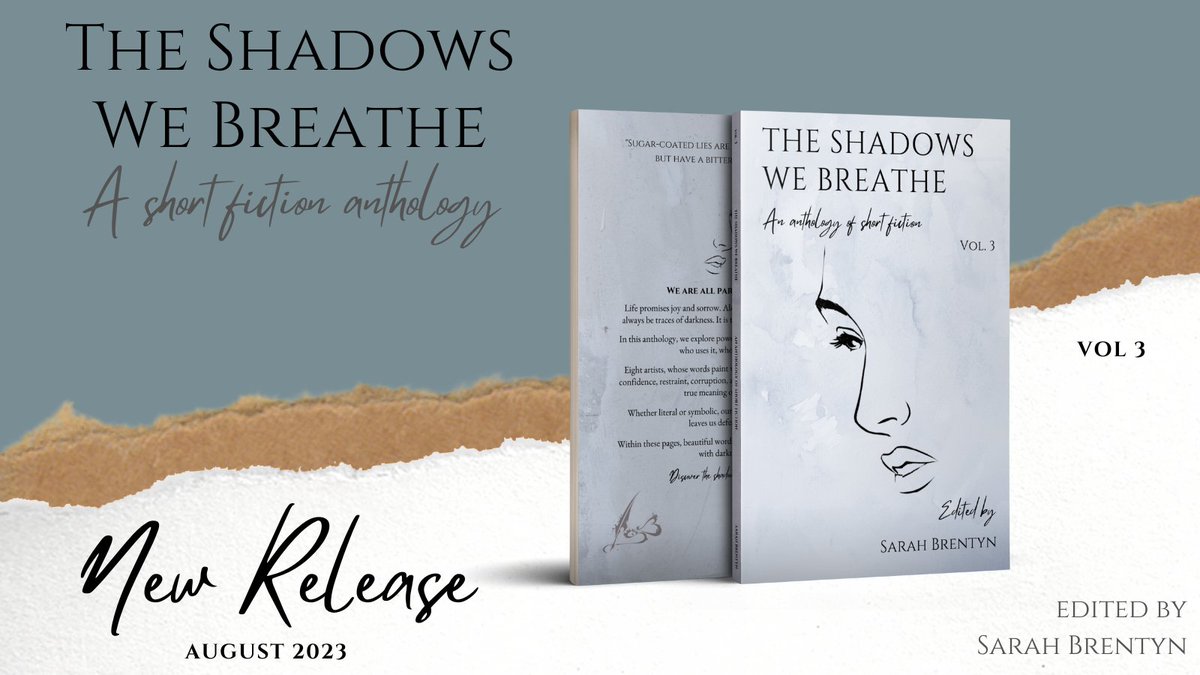 It's here! 🥂🎉 The Shadows We Breathe (Volume 3) is now available in eBook and paperback! Congratulations, <a href="/gabellbooks/">Georgia Bell</a> <a href="/ImMCarvalho/">Maria Carvalho</a> @RHTDaly Liz Gauffreau <a href="/925screenings/">Silver Screenings</a> @Dwallacepeach @alliepottswrite #NewRelease
Cover art by <a href="/LoniTownsend/">Loni Townsend</a>💖

UBL: books2read.com/SWB-VOL3
