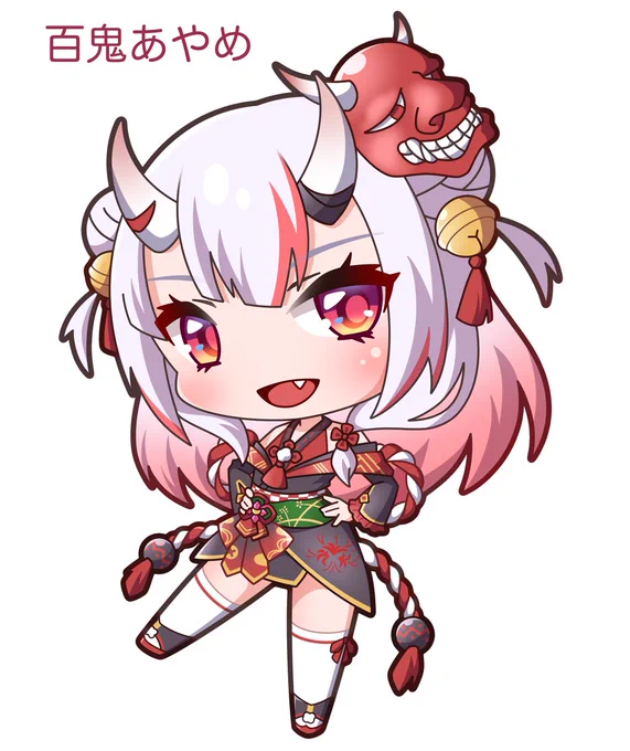 あやめちゃん #百鬼絵巻 #百鬼あやめ