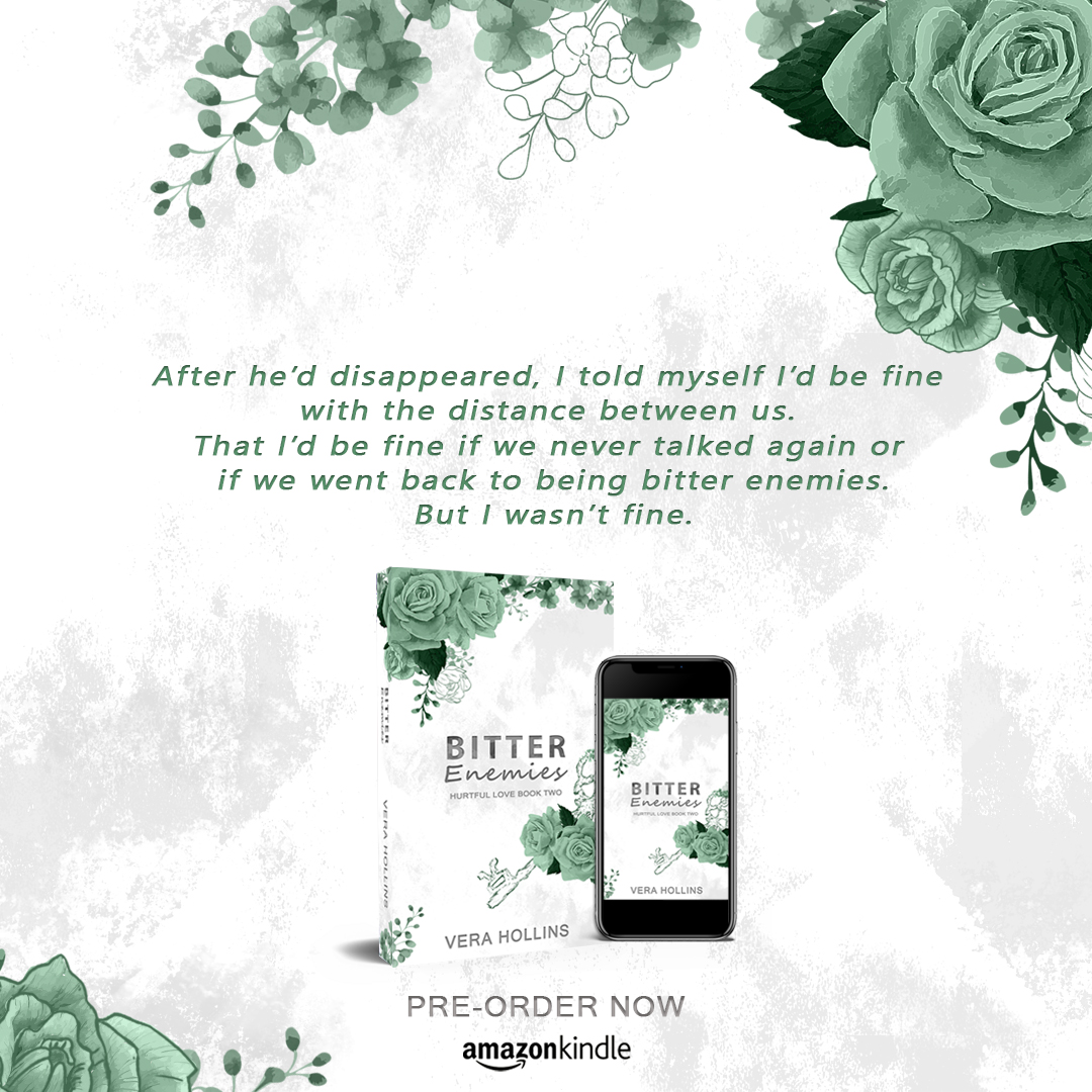Virginia Lee 📕📗📘📙 (@15virginialee) on Twitter photo #TEASERREVEAL #PREORDER He’s already broken my heart twice. Getting close to him yet again would be a mistake. Bitter Enemies by <a href="/VeraHollins/">Vera Hollins</a> #HurtfulLoveSeries amzn.to/3pd1GM8 #TEASERREVEAL #PREORDER He’s already broken my heart twice. Getting close to him yet again would be a mistake. Bitter Enemies by <a href="/VeraHollins/">Vera Hollins</a> #HurtfulLoveSeries amzn.to/3pd1GM8