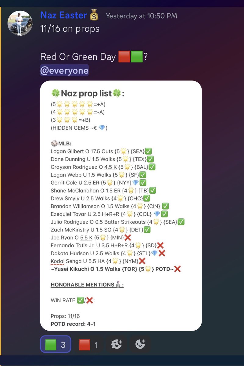 LightningLeaks's tweet photo. We don’t just leak 👀

Our cappers have been cooking for the chat 👨‍🍳✅

#cappertwitter #capperleaks #dubclub #prizepicklocks #prizepickmlb #prizepicks #underdog #sleeper #dfs #prizepickleaks #potd #prizepickswnba #prizepickslips #gamblingtwitter https://t.co/PhIsg8yAtL