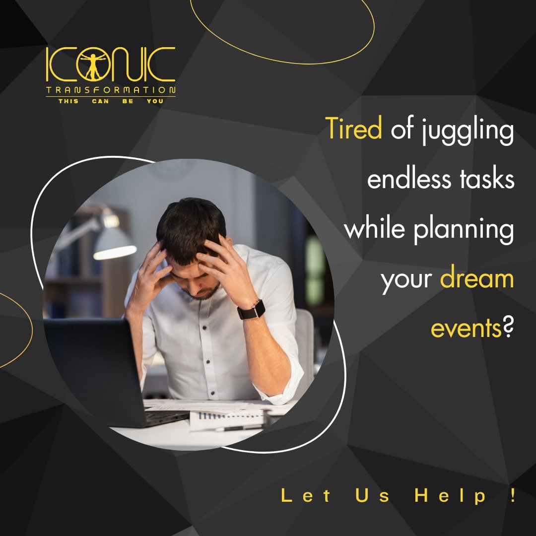 Don't let event planning stress you out!  Let our team of expert event planners take charge, so you can relax and enjoy your dream celebration. Say goodbye to chaos and hello to a stress-free experience!

#EventPlanning #ExpertPlanners #StressFreeEvents #DreamCelebration