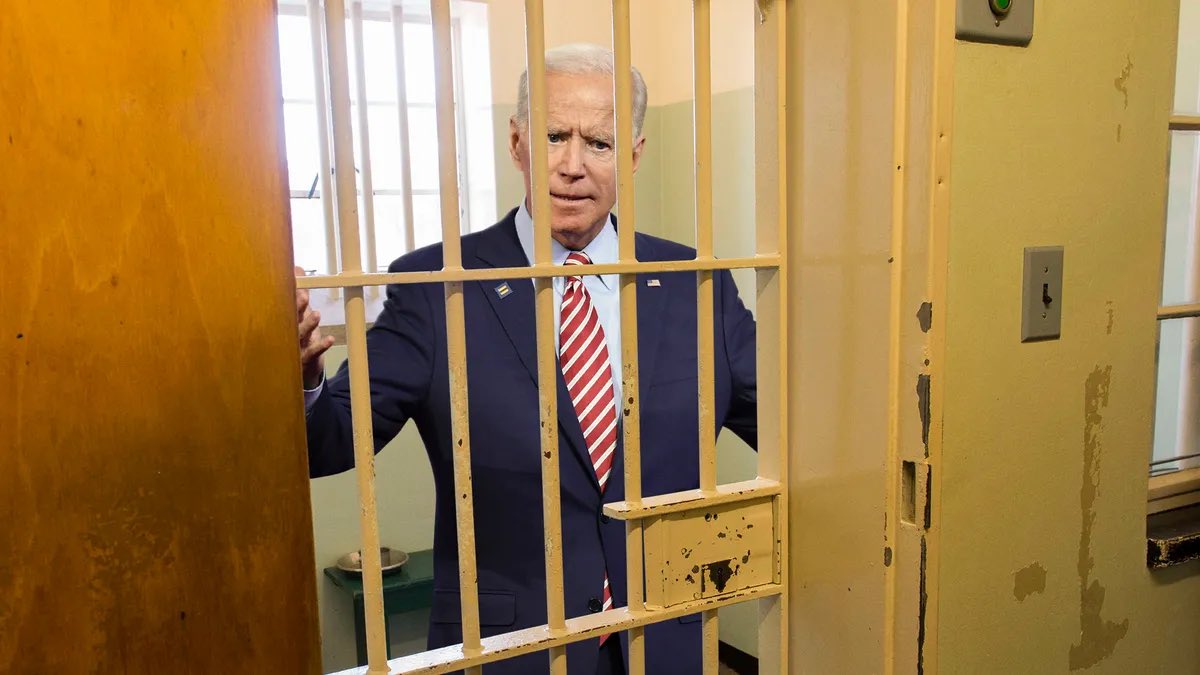 Article II - (Sec -4) says charges of Treason, with conviction... means there can be a Federal TAKEOVER to remove and jail Joe Biden would you be in favor of this right now