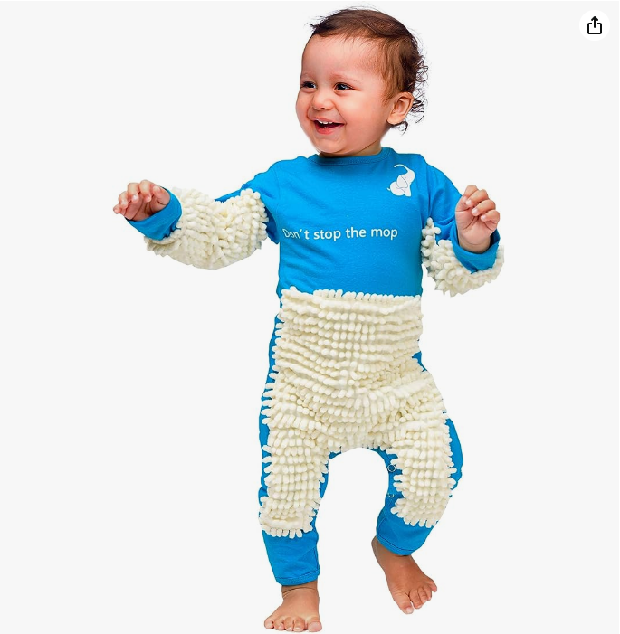 FatKidDeals's tweet photo. Baby Crawling Mop Onesie for $24.99!

https://t.co/DMlNb68D3R https://t.co/iEnYL42ZKC
