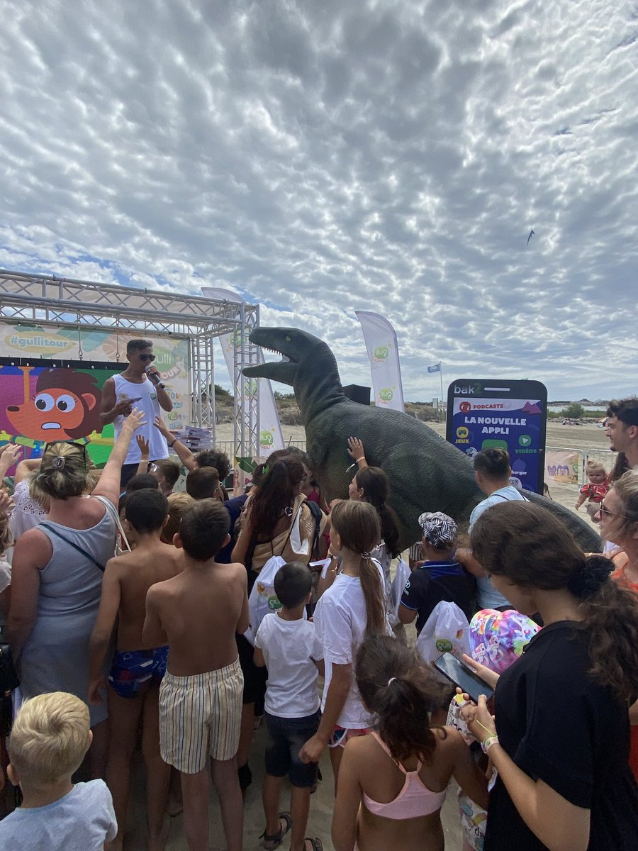 #famille #Vacances 

Aujourd’hui et demain la fête bat son plein au Grau du Roi ! 

Le #GulliTour continue de rassembler les familles autour d’activités gratuites et de surprises impressionnantes 🫣