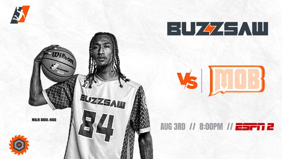 hernandojr's tweet photo. GAMEDAY 
Vs. Mob
📍 Cox Pavilion, Las Vegas, NV
⏰ 8pm PST/ 11pm EST
📺 ESPN 2 ✌🏽

@slamballofficial | 🐝🪚

#buzzsaw #getbuzzed #CutEmUp https://t.co/Iy08CdOl94