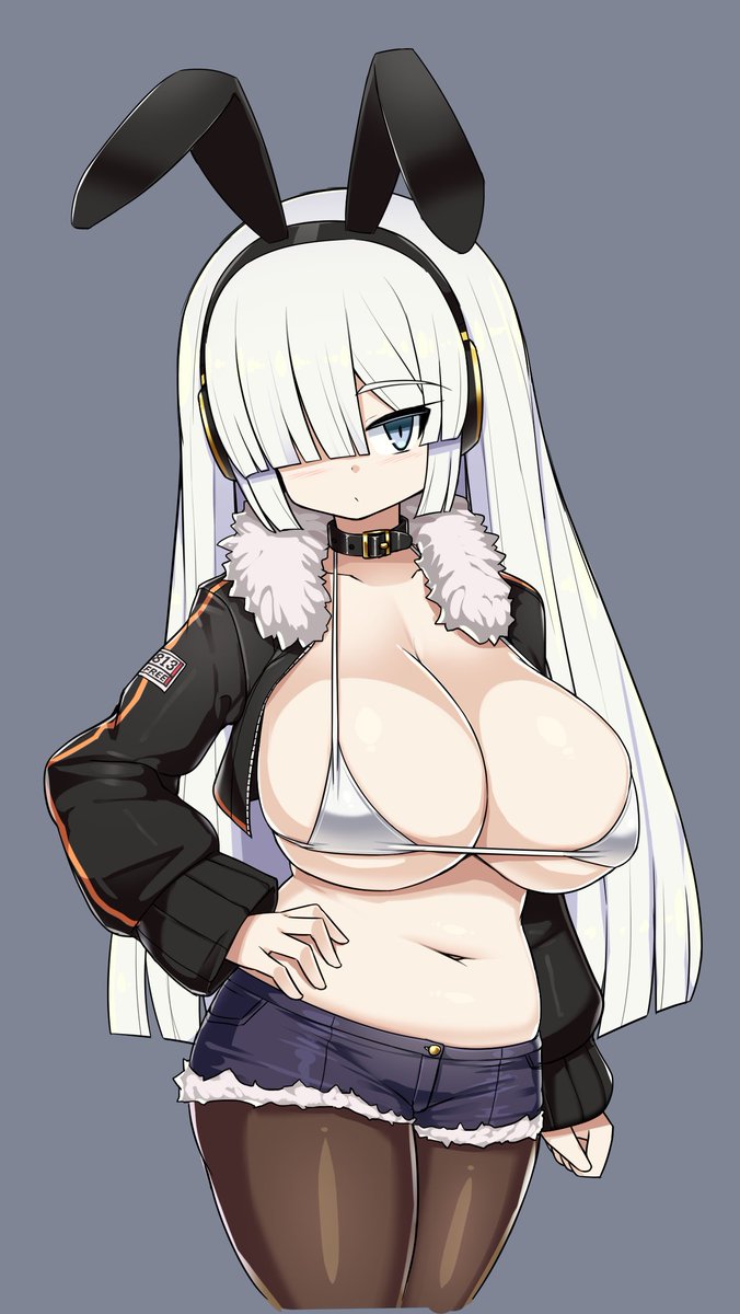 バニーの日だったのでオリジナルのうさぎちゃん 