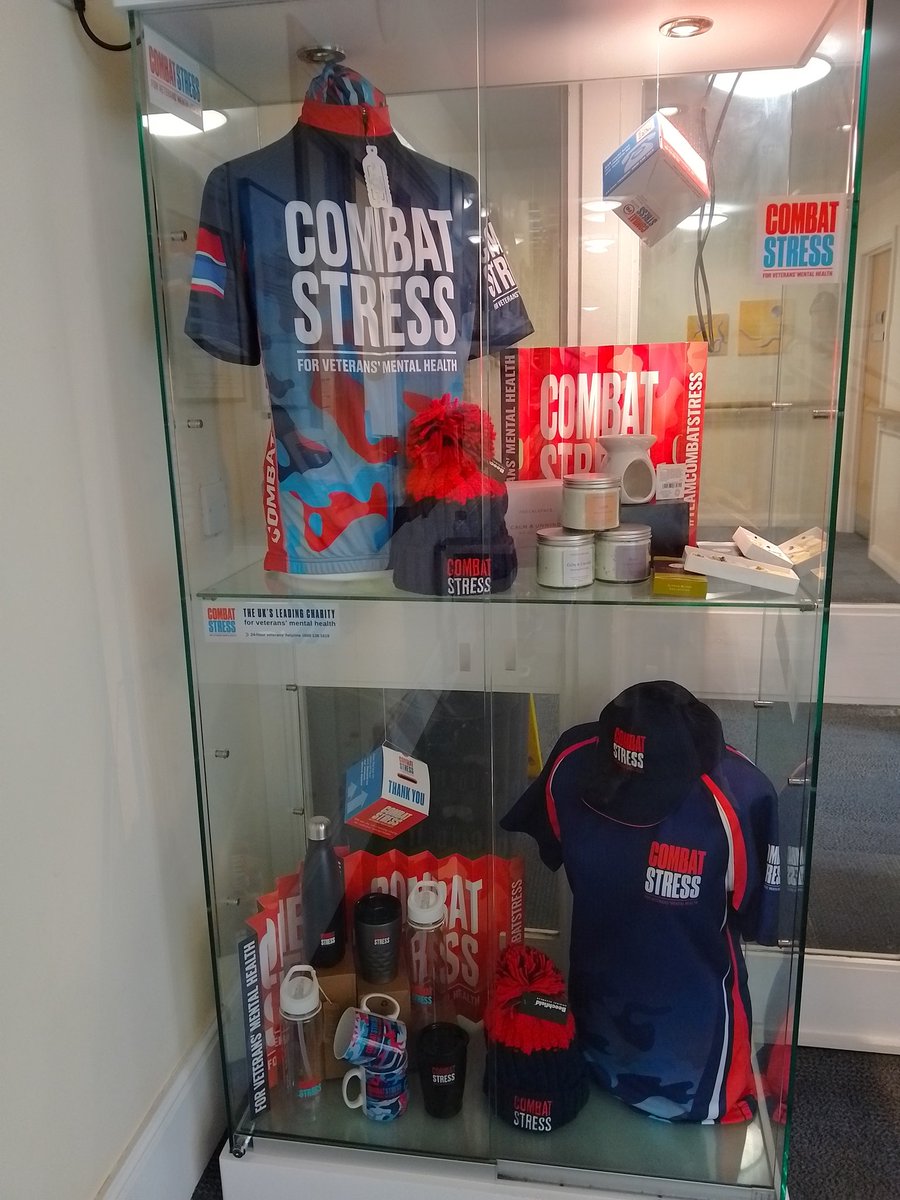 The new Combat Stress stock is looking great! If you're into cycling, need a toasty woolly hat and lots more, take a look at the shop combatstress.shop #supportingveterans #mentalhealth