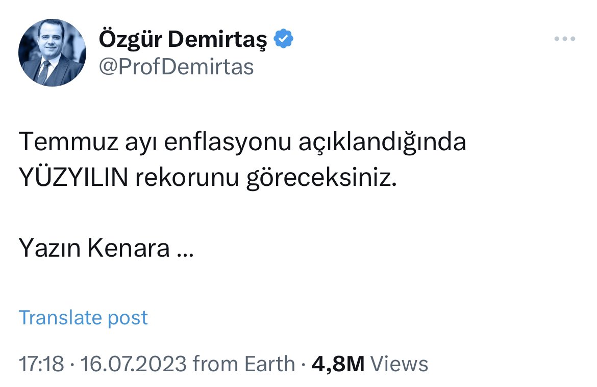 ProfDemirtas's tweet photo. Yazmış mıydınız Kenara? … https://t.co/j2wYj95dOl