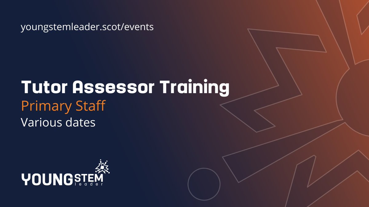 YoungSTEMLeader's tweet photo. New for this year, we are offering training specifically for Primary School staff covering our awards at Second and Third Level led by our expert primary-based trainer @jaynemays_ 

Next session is on 22/8! Book now https://t.co/1sFSpUpIOf https://t.co/wpXcYFAMiB