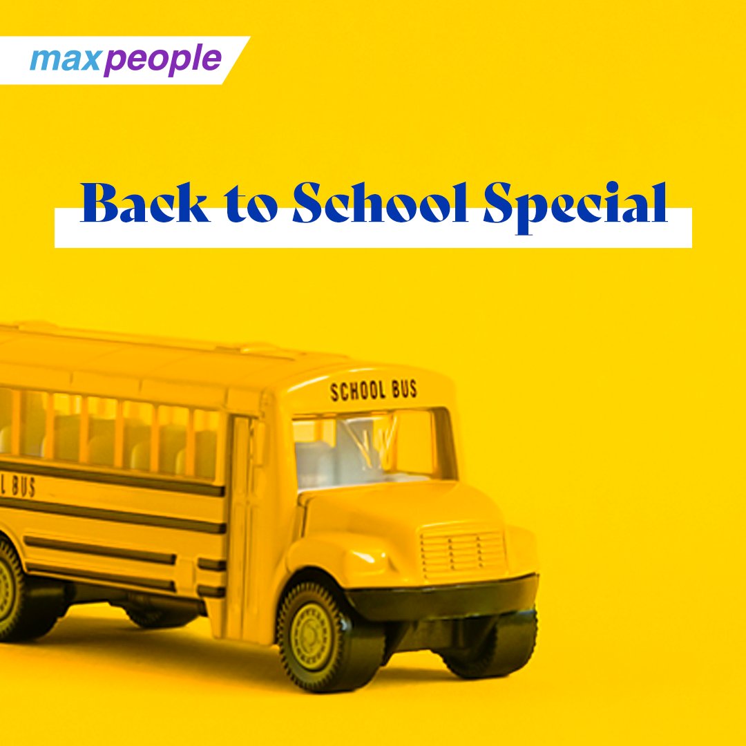 maxpeoplehr's tweet photo. 🚨 Don't miss our back to school special! From now until September 5th, purchase a training service and receive a month of 1:1 coaching, and/or opt for a recruitment service and receive a session on interviewing skills for hiring managers. Get started: https://t.co/zWHwcgFicY #HR https://t.co/HyBOPA7wmN
