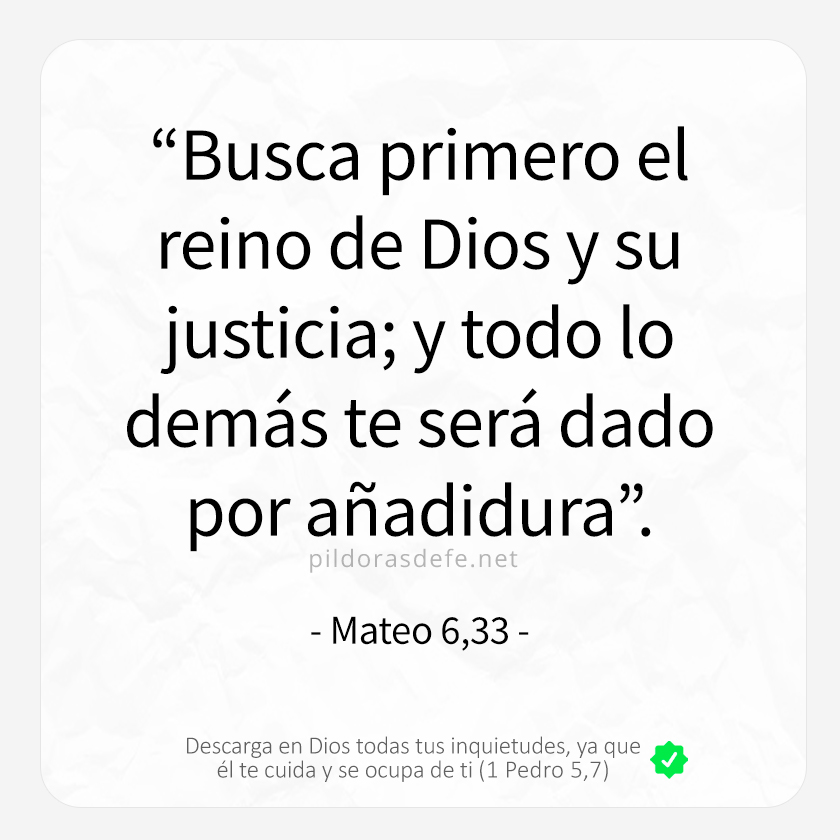 Pildorasdefe's tweet photo. 🔥 Quizás de tantas dificultades que han ahogado tu camino, haya entrado un poco de desesperanza, y esta quizás te pueda decir: "no sigas luchando"... Quizás las derrotas pasadas llenan tu mente con esa idea de: "no lo vuelvas a intentar".

Pero DIOS te dice:

"¡No temas!" (Jn 6,20)
"¡No desfallezcas!" (2 Cr 15,7)
"¡Sé fuerte y valiente!" (Dt 31,6)
"Yo soy tu Auxilio inmediato" (Sal 46,2),
"Te he creado para todo lo bueno". (Ef 2,10)
"Tengo planes prósperos para ti". (Jr 29,11)

Por muy cansado y afligido que te encuentres en este momento, debes recordar:

"Los que esperan en el Señor, renovarán sus fuerzas" (Isaías 40,31)

¡Todo se trata de paciencia y fe!

Así que, aunque cueste, sé paciente, porque como dice aquella gran Doctora de la Iglesia: "la paciencia todo lo alcanza, ¡solo Dios basta!" (Santa Teresa de Ávila)

✅ Oración.

Señor, por favor, hazme conocer tus caminos. Te pido que, a través de Tu gracia, me hagas entenderlos y transitarlos con fe y paciencia.

Permíteme reconocer tu voz a través de todas las circunstancias y momentos que atravieso.   

Permíteme aceptar tus caminos sin controversia, sin resistencia, sin murmuraciones, sin autocompasión, sin quejas, aunque no los vea claros; pero aceptando profundamente tus caminos y sometiéndome a tus designios, sabiendo que hay enseñanzas que me dejarás en ellos.

Hazme, Señor, conocer tus caminos, enséñame a ser paciente en ti, a esperar en ti, sabiendo que en tu Tiempo Perfecto, y confiando en tu Santa Voluntad sobre mi vida, sabrás darme todo lo que necesito para tener la verdadera paz del corazón.

Amén.