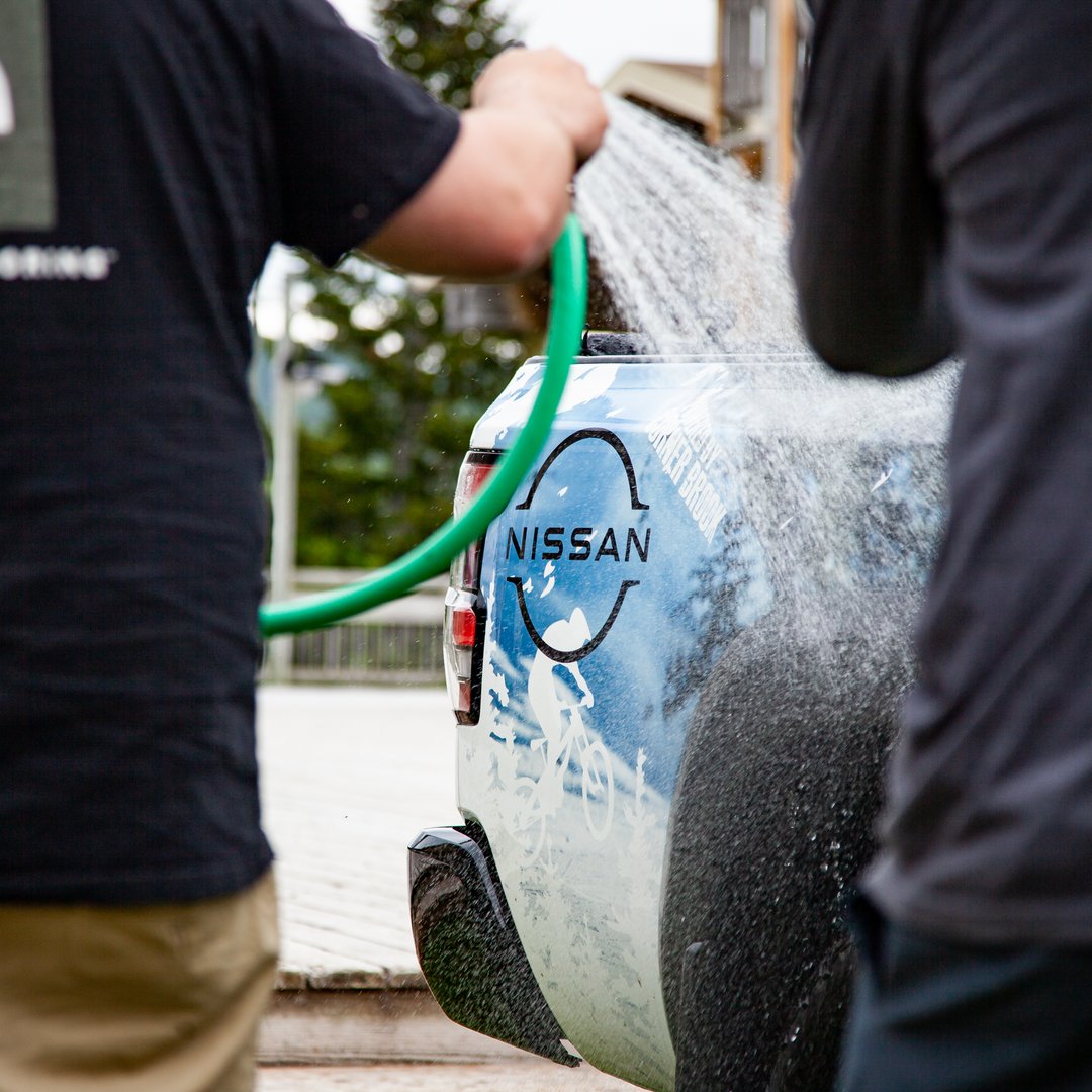 Gotta keep the rigs clean after being out on the mountain, by's! ✨ 

This stunner of a truck is from our friends at Corner Brook Nissan. 😁

#explorenl #skimarble