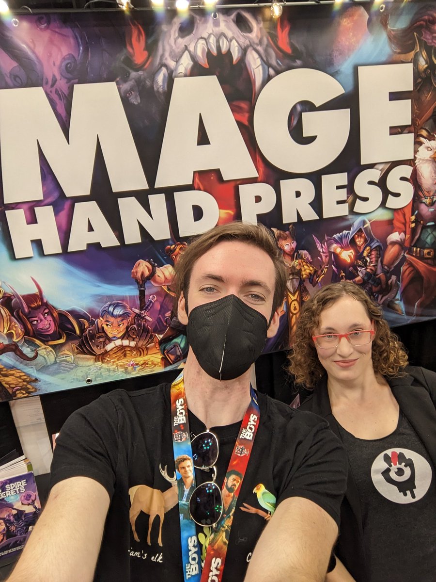 We're at @Gen_Con! Find us at booth 2563 to talk #extinction, #scifi, and #dnd5e!