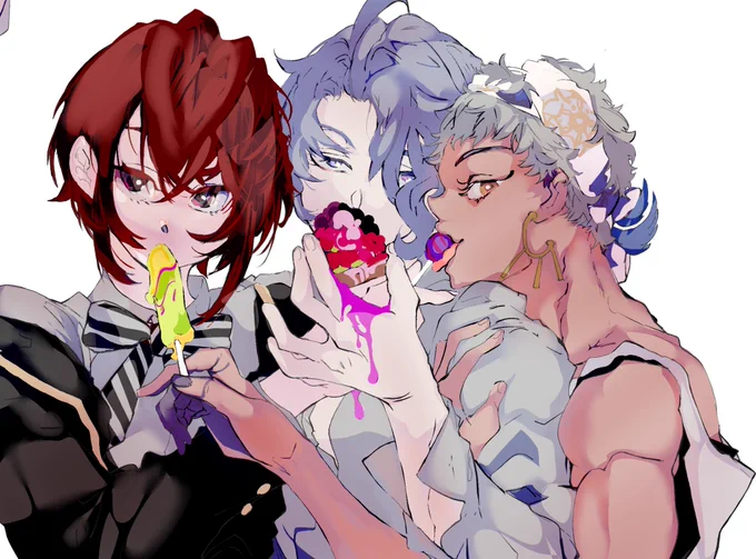 出す出す詐欺になりつつある総受本・・・こっそり描いてます。集大成みたいなの出したい・・!!!