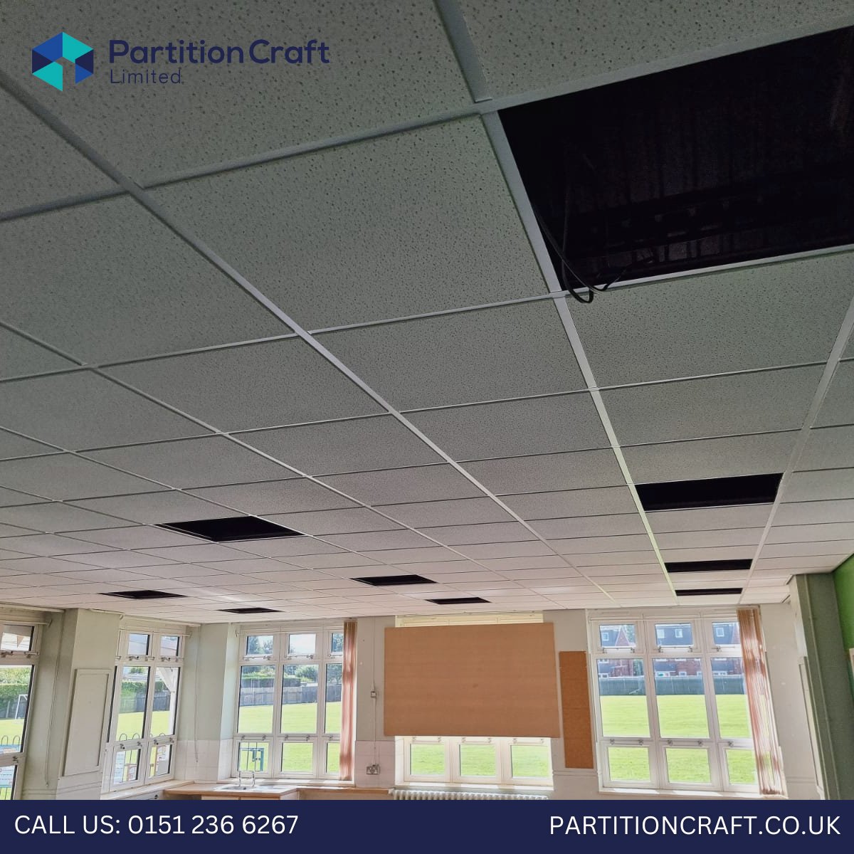 Our team has specialist knowledge on all types of suspended ceilings, from Suspended Grid to MF Fire Protection and Acoustic.

We supply and install a variety of suspended ceiling systems which are both functional and aesthetic.

#suspendedceilings #ceilings