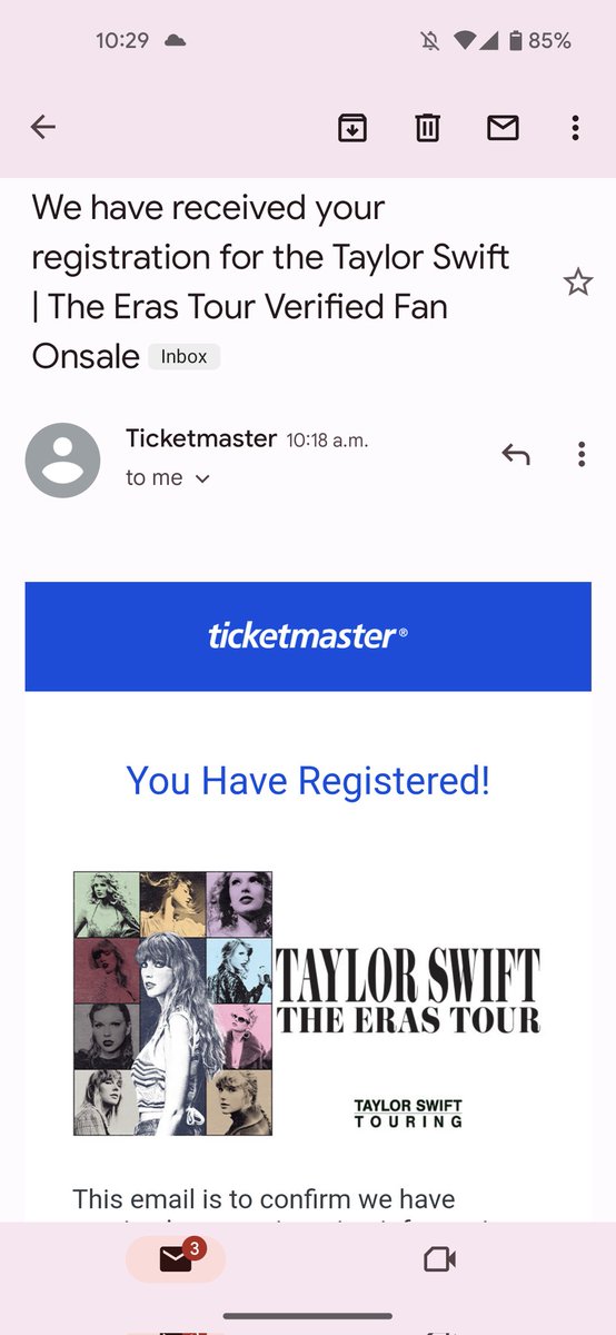 Screaming, Crying, Perfect Storm. This is the best day EVER! 😭😍🫶 <a href="/taylornation13/">Taylor Nation</a> I'm planning my trip to Toronto to go see <a href="/taylorswift13/">Taylor Swift</a> next year #TheErasTourTS