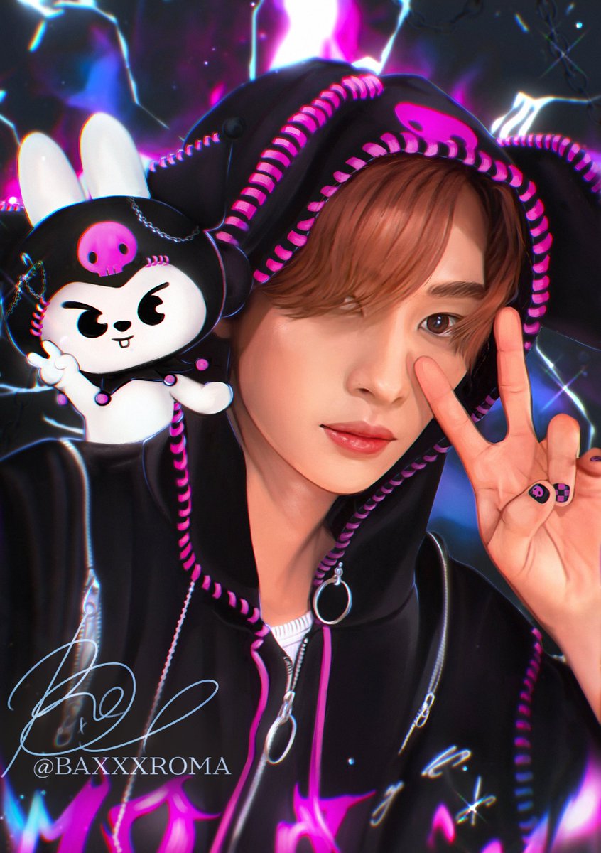 baxxxroma's tweet photo. . kuromi 🖤

#leeknow 
#Straykidsfanart 
#skzfanart https://t.co/LRXNLcWU6h