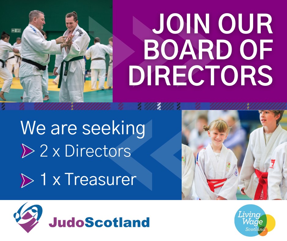 🥋Exciting Opportunity🥋 JudoScotland are looking for two directors and a treasurer to join our Board of Directors This role is open to any of our members. 🤝 🔗 judoscotland.com/judoscotland-a…