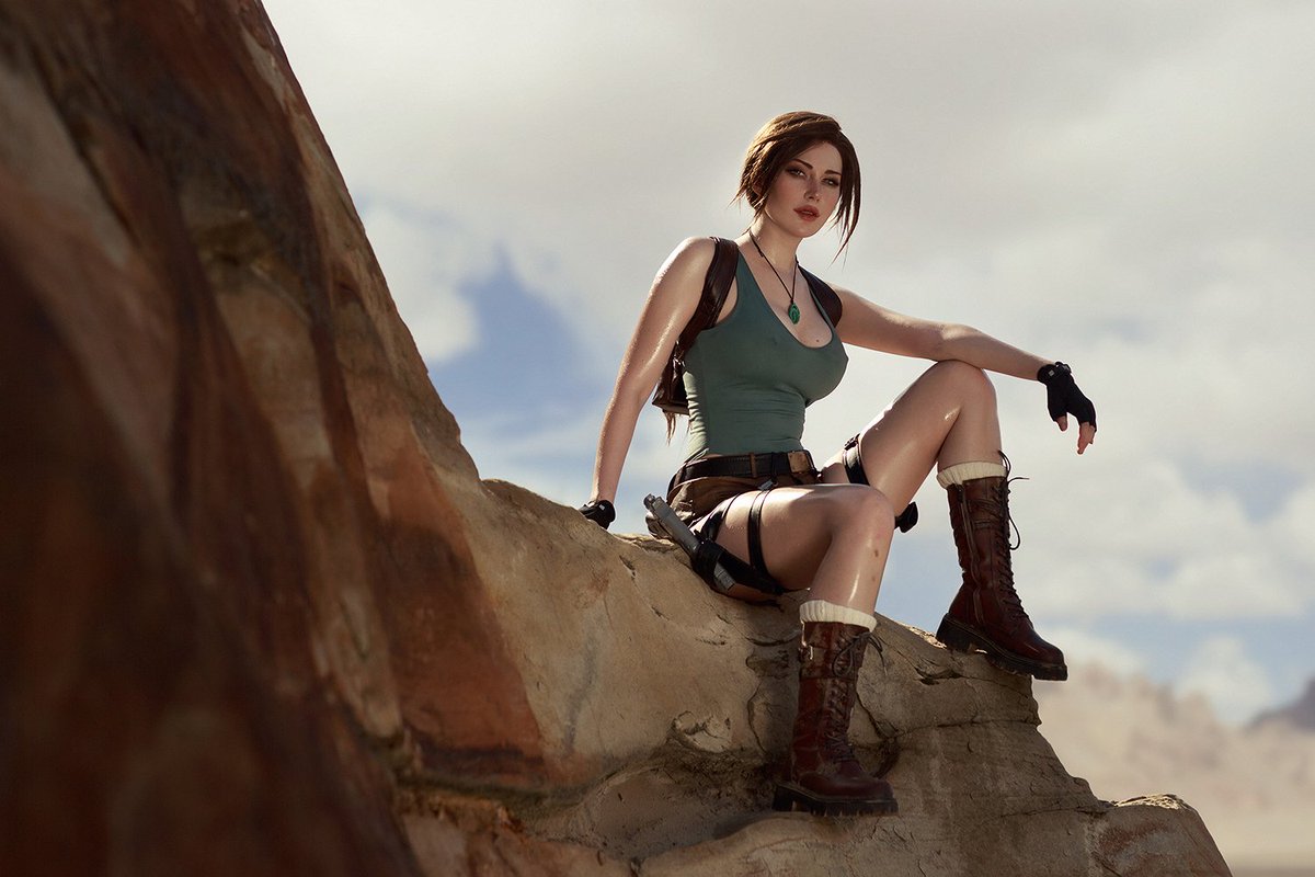 Wanna join me on my adventure?⛰️

Lara Croft
Tomb Raider
Photo and make-up by @MilliganVick 🌿

#LaraCroft #LaraCroftcosplay #tombraider #gamecosplay #tombraidercosplay