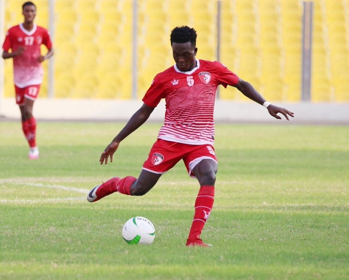 BerkoRich's tweet photo. 🚨#Report: According to footballghana, Asante Kotoko have completed the signing of Michael Dwamena from WAFA.

The defensive midfielder captain WAFA last season in Division One League.

Check the first comment for his highlights👇 https://t.co/64vY7UTdqM