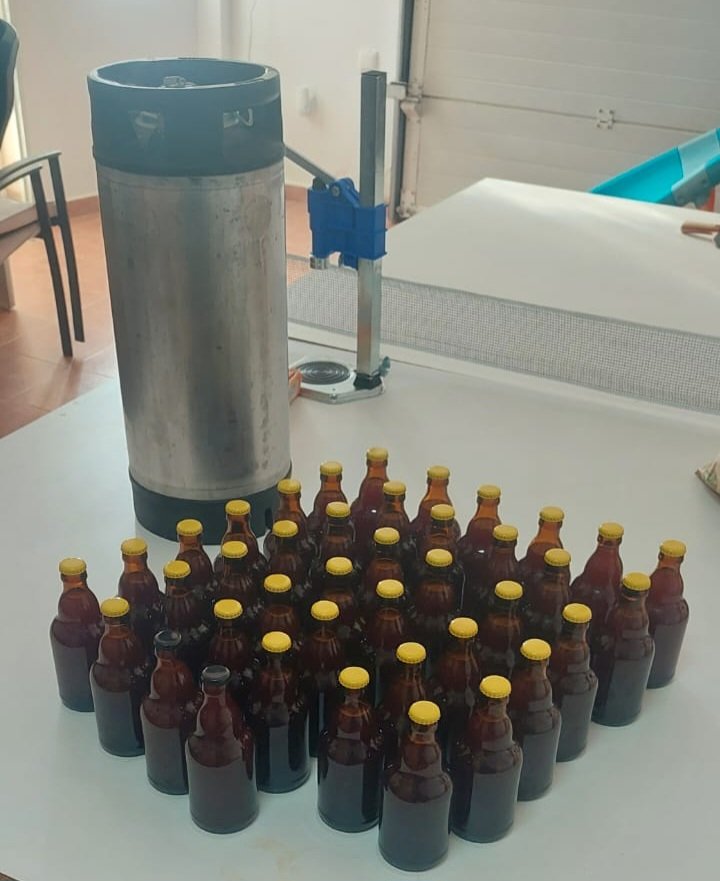 #IPADAY hoy voy a catar esta cerveza que hice en el invierno. APA