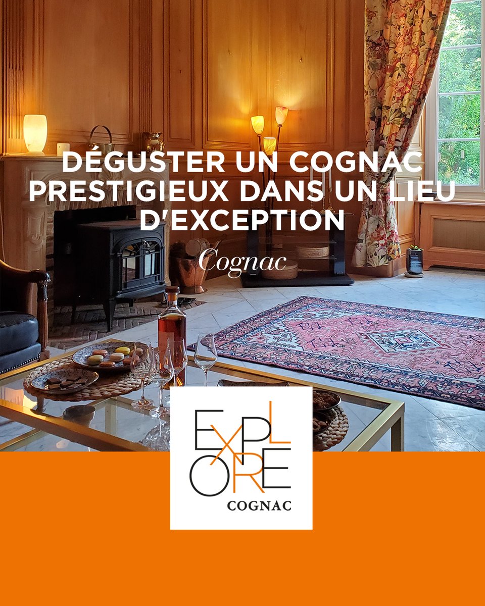 Cognac_Official's tweet photo. Dans un hôtel particulier au cœur du quartier historique de #Cognac, embarquez pour une #dégustation multisensorielle d'un Cognac en accord avec des bouchées sucrées et salées.
📸© Logis des Tourelles
#ExploreCognac #tourisme https://t.co/9WzJYtFXY2