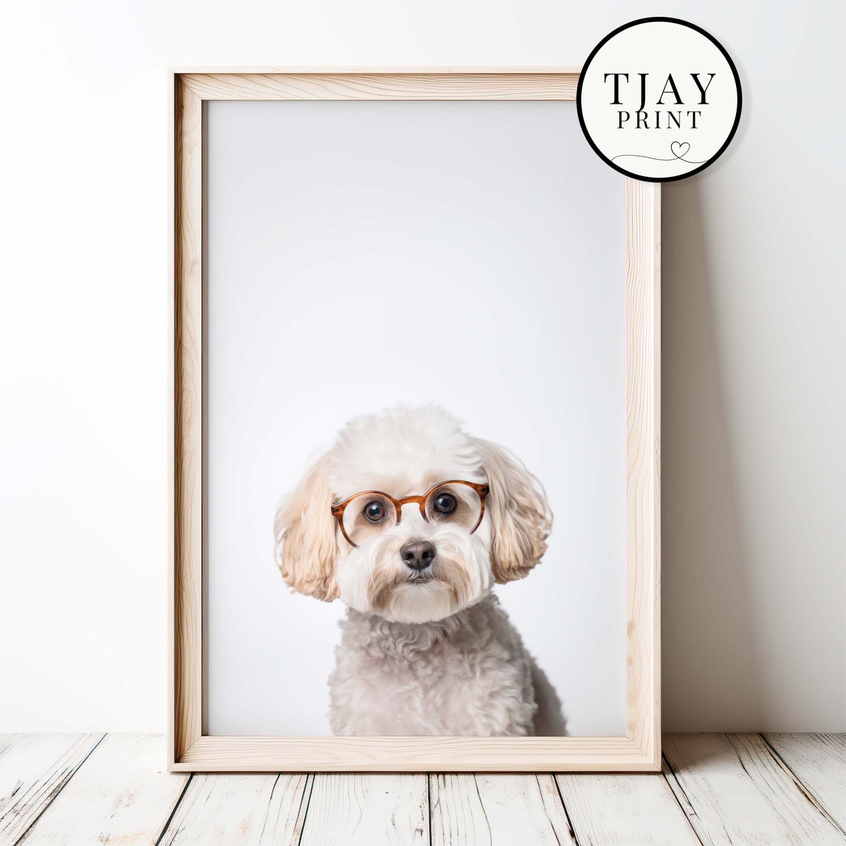 tjaynftart's tweet photo. Süßer Maltipoo Hund mit Brille, Dekorative Charmante Wandkunst von TjayPrint https://t.co/Qaw1bdvtoe via @Etsy https://t.co/v0hioILYMO